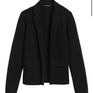 Banana Republic Cotton Sweater Black Blazer